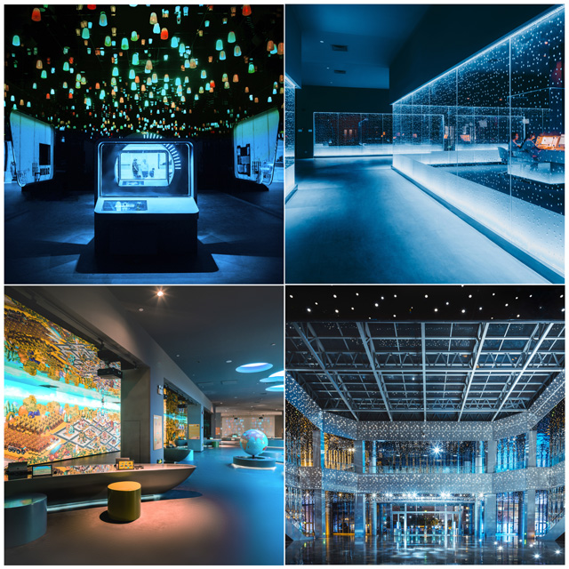 营养探索区、健康检测区、儿童星球区等多个展区